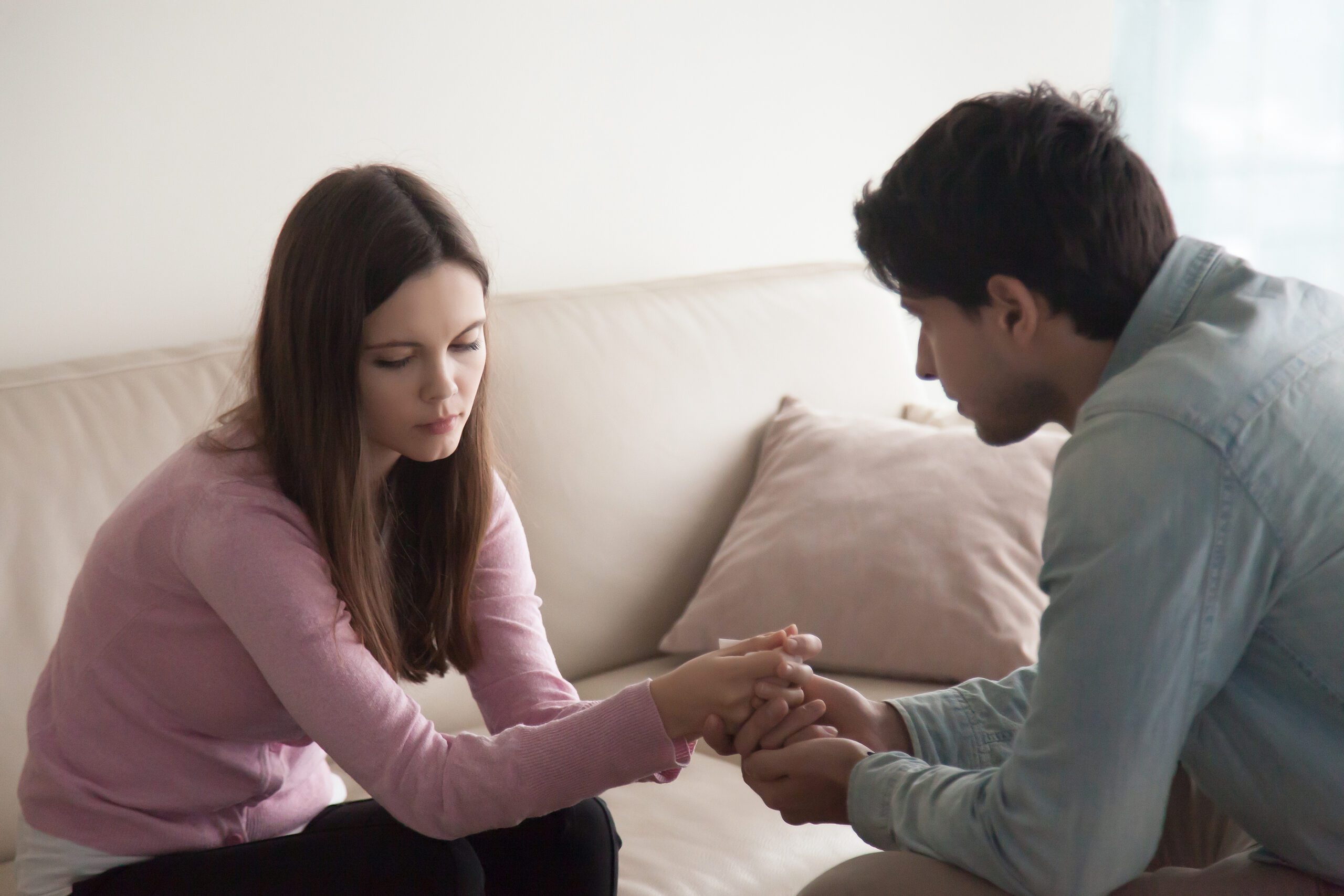 ask her if shes pregnant