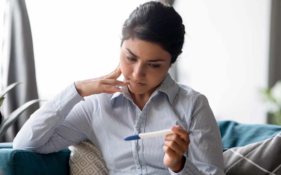 finding out you're pregnant again and don't want to be